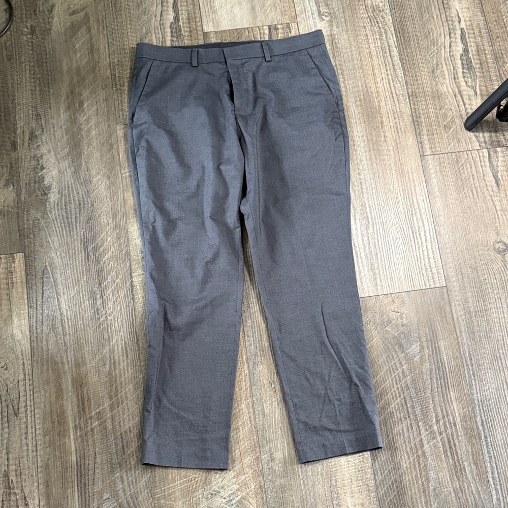 Express Men's Gray Dress Pants